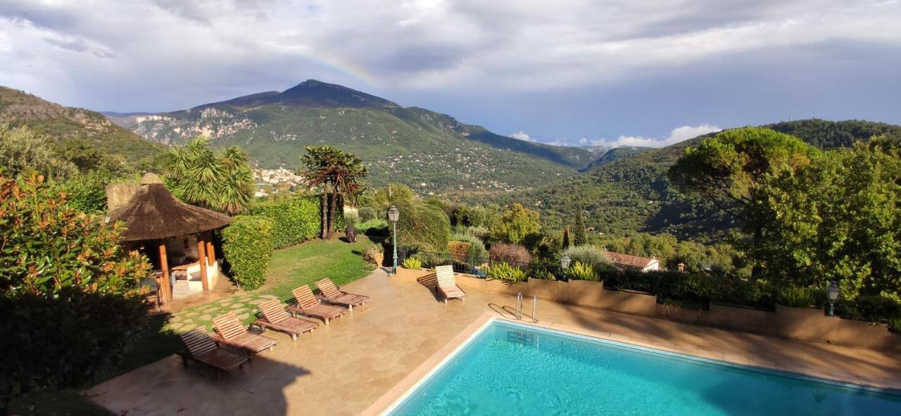 Loup Castel Boutique Hotel B&B Le Bar-sur-Loup ภายนอก รูปภาพ